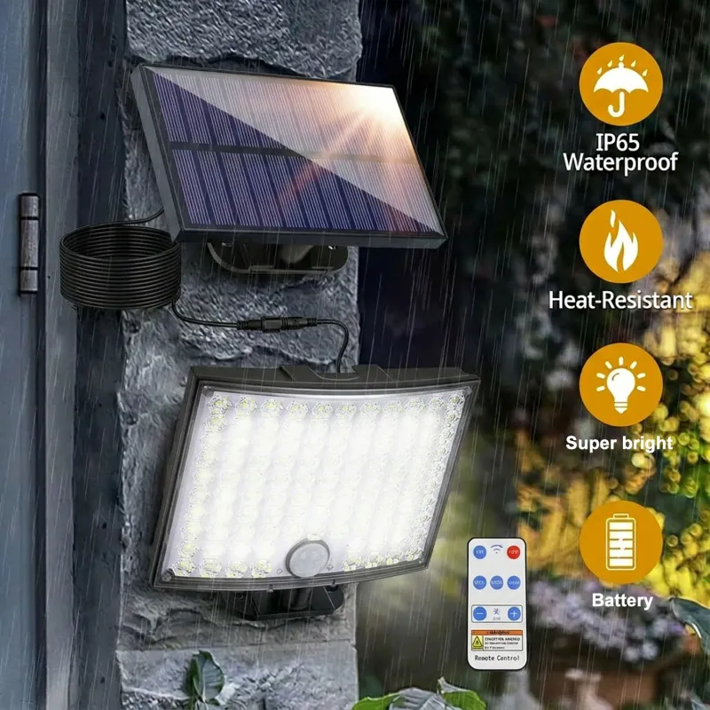 Solar Motion Sensor Security Lights 3