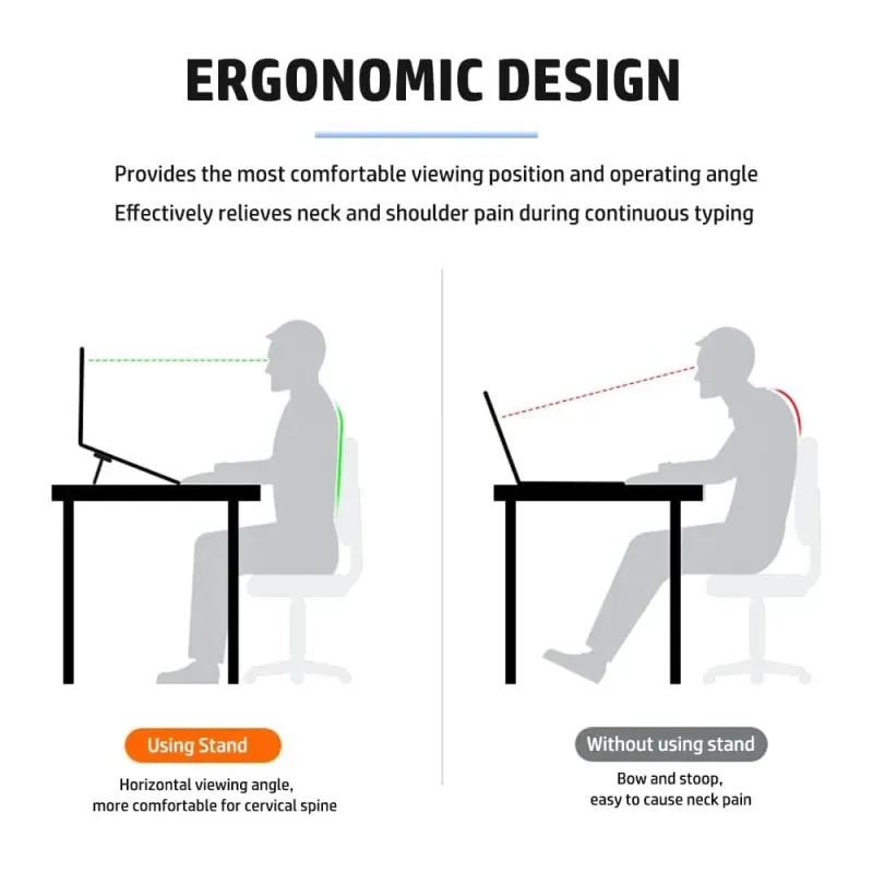 Foldable Laptop Stand Set (2-Pack) 2