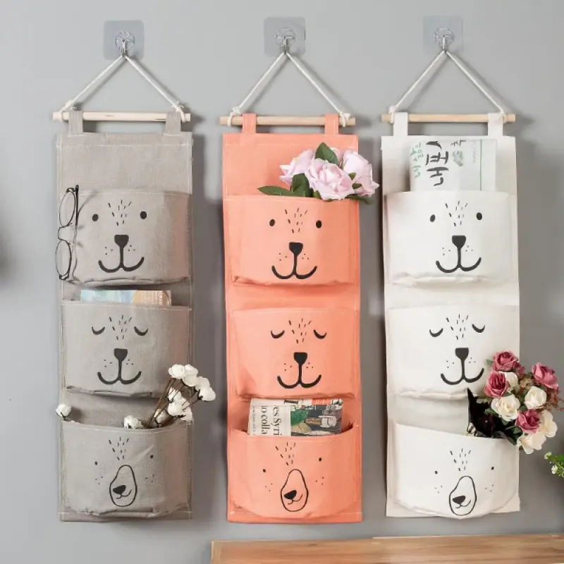 3-Pocket Wall Hanging Storage Bag 1