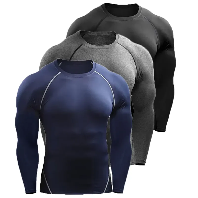 Compression Long Sleeve Gym Shirt 1