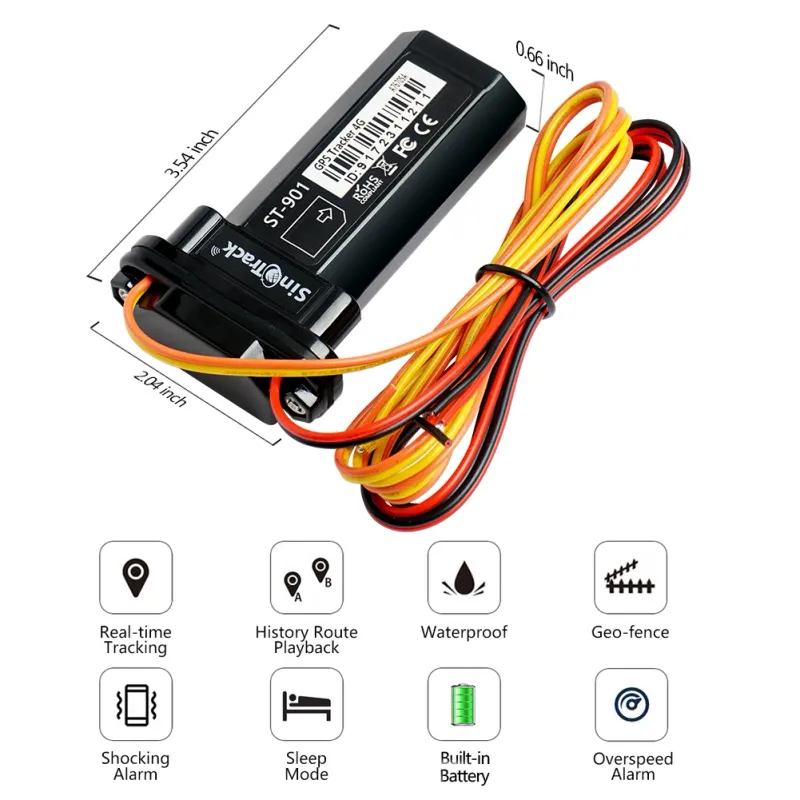 Mini Waterproof GPS Tracker for Cars & Motorcycles 2