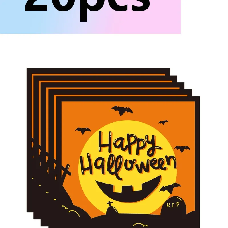 Halloween Horror Party Plate & Cup Set 5