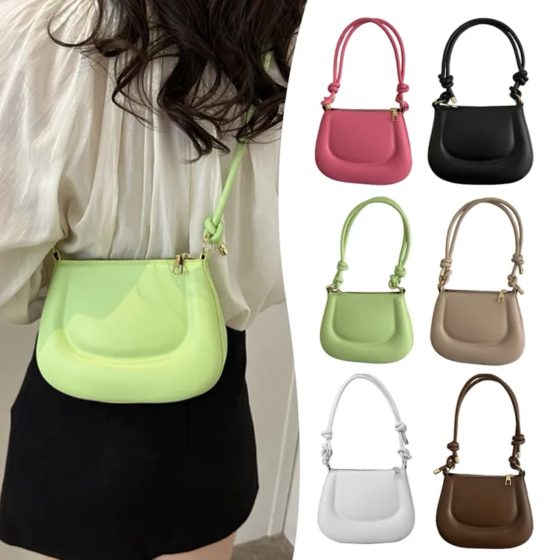 Pu Leather Mini Tote Shoulder Bag 1