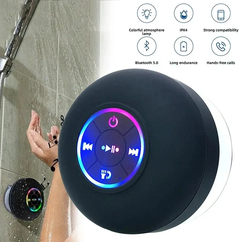 Портативная Bluetooth мини LED-колонка 1