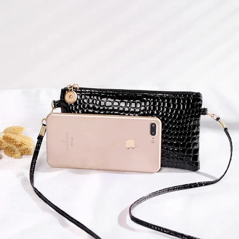 Mini Crocodile Pattern Shoulder Bag 3
