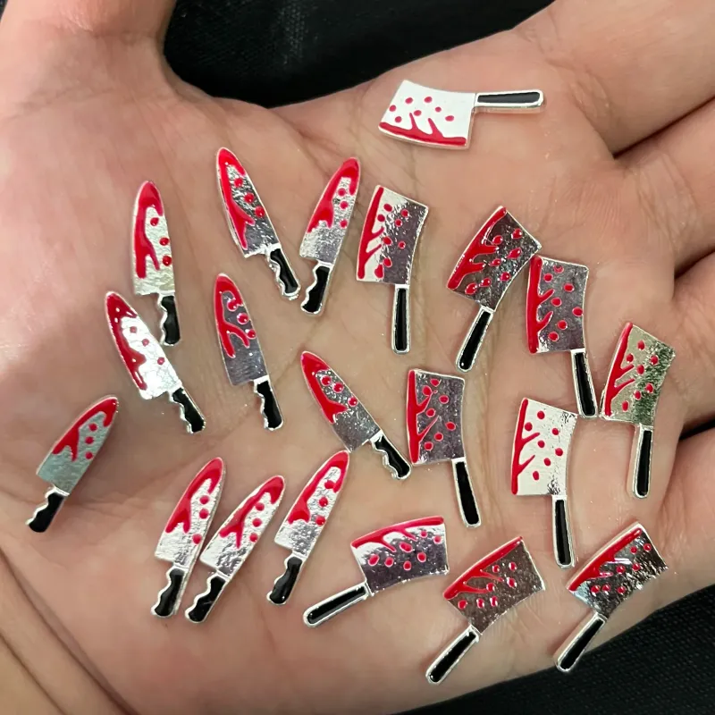 Halloween Blood Nail Art Charms Set 1