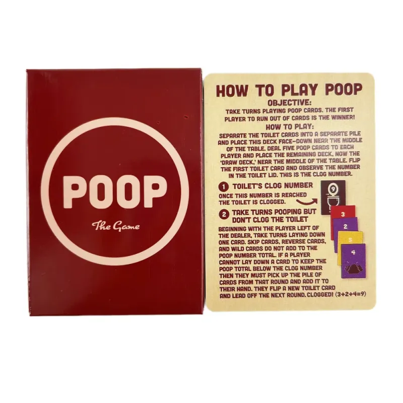 POOP Party Card Game – First Edition 1