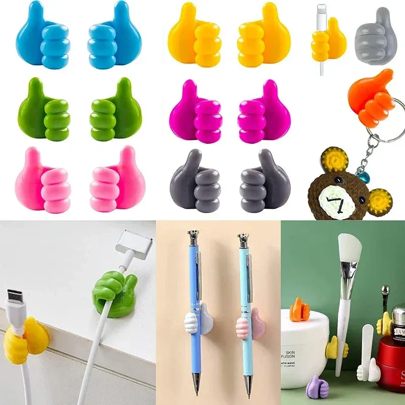 50pcs Silicone Cable Clips 1