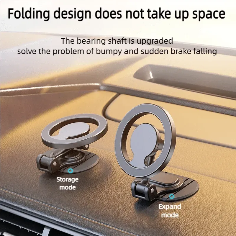 All-Metal Magnetic Car Phone Holder 3