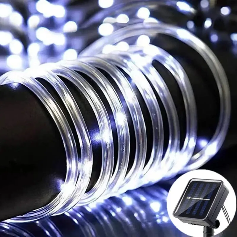 Solar LED Rope Lights - Waterproof 8 Modes 1