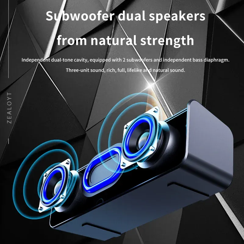 Zealot Portable Wireless Subwoofer 2
