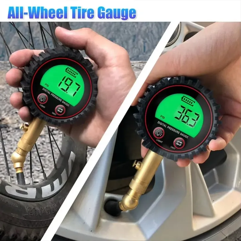 Digital Tire Pressure Gauge 3-255 PSI 1