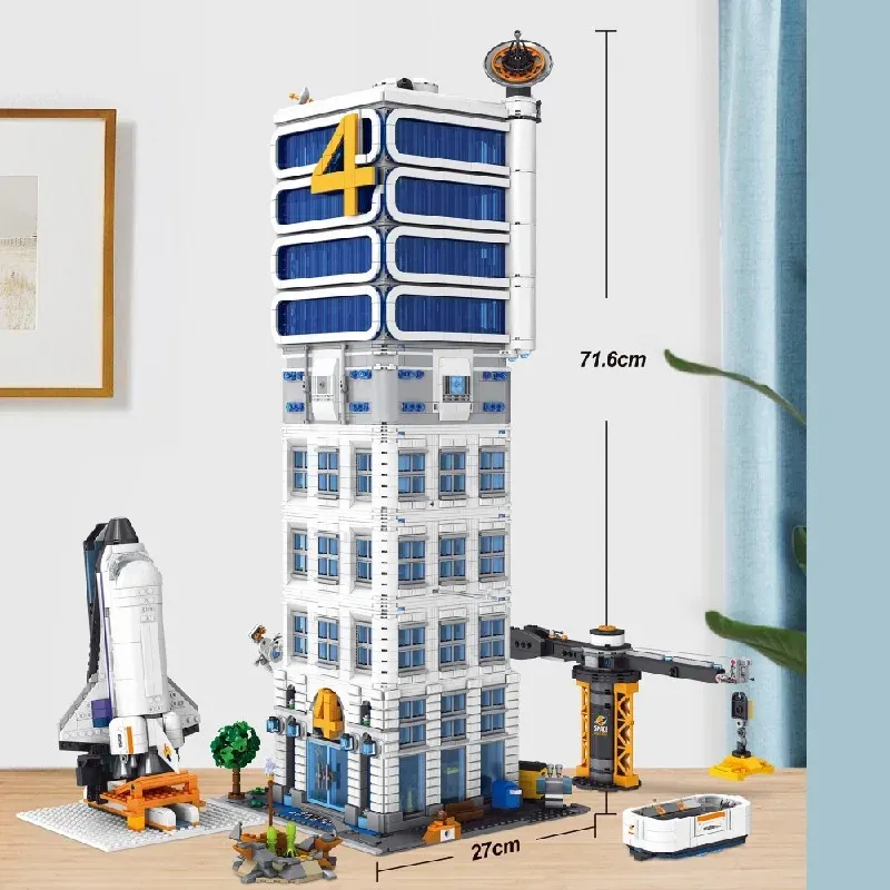 Four Heroes Tower Building Set (6135PCS) 6