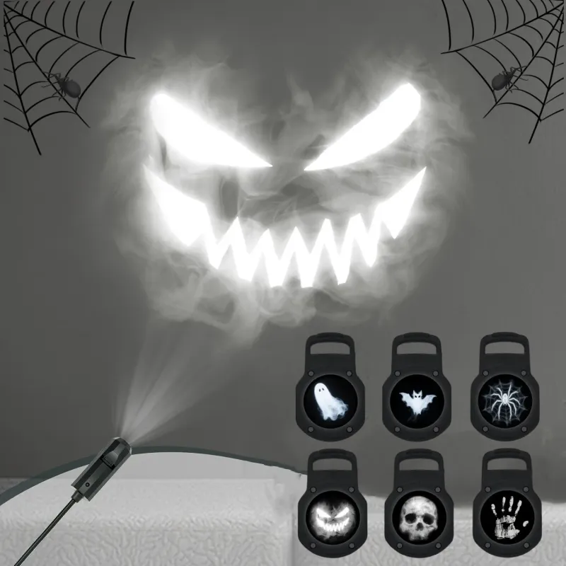 Halloween Ghost Skull USB Projector Light 2