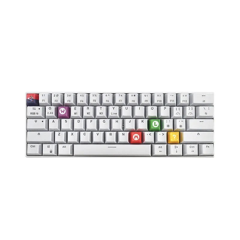 Luigi Cosplay Keycaps 5-Piece Set 3