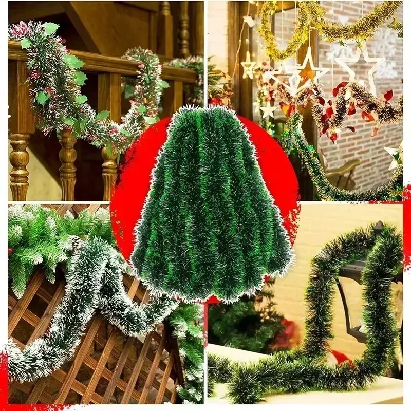 Christmas Tinsel Garland 6M/14M 5