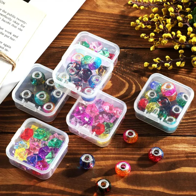 24 Pack Clear Bead Storage Containers 5