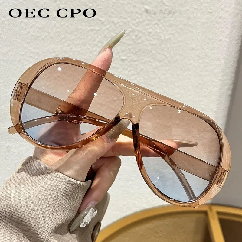 Women Double Bridge Pilot Sunglasses 4