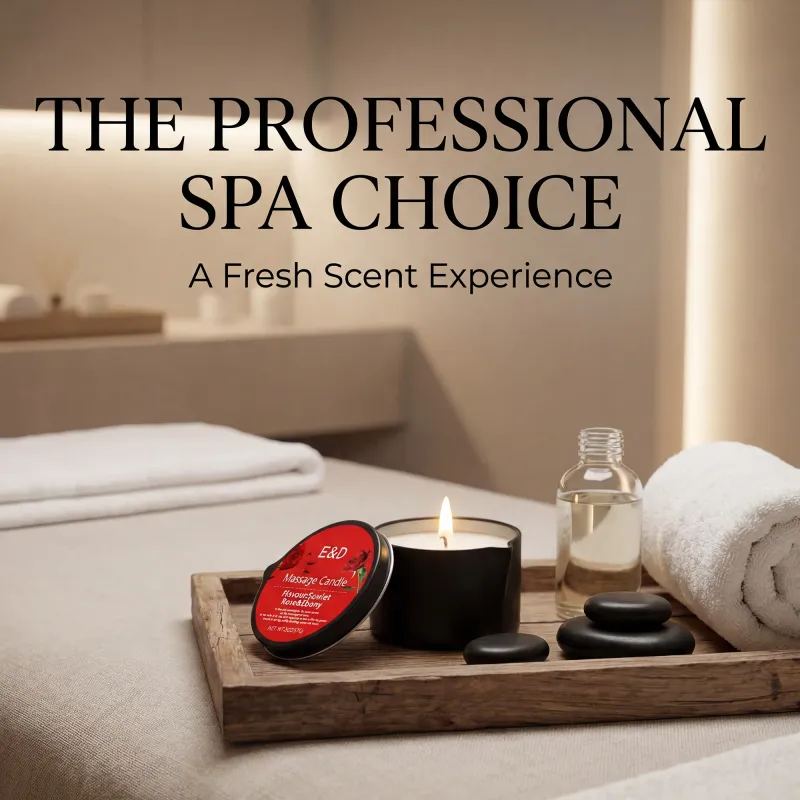 Luxury Aromatherapy Massage Oil Candle 4