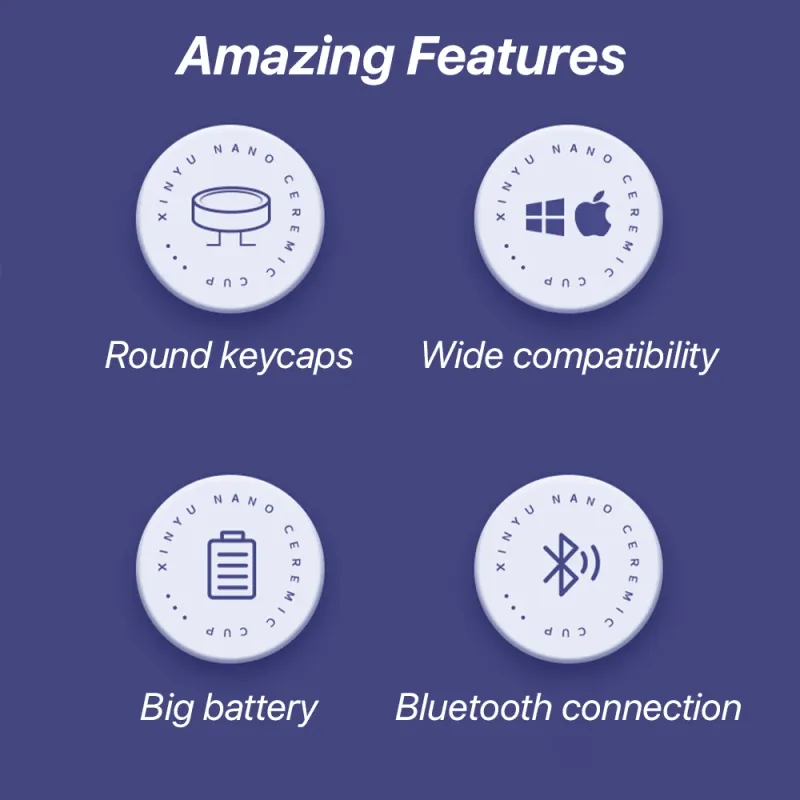 Wireless Keyboard & Mouse for iPad/Tablet 4