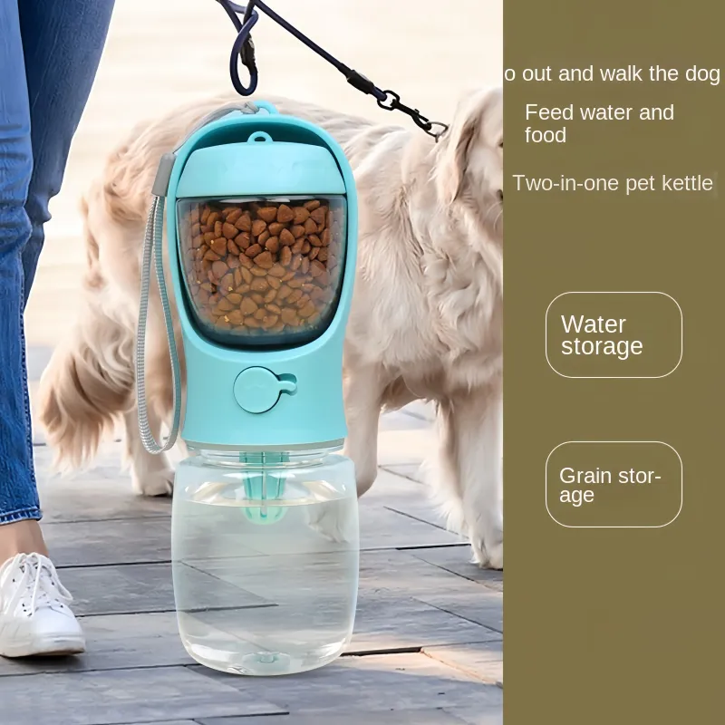 Portable Pet Water Bottle & Food Container 1