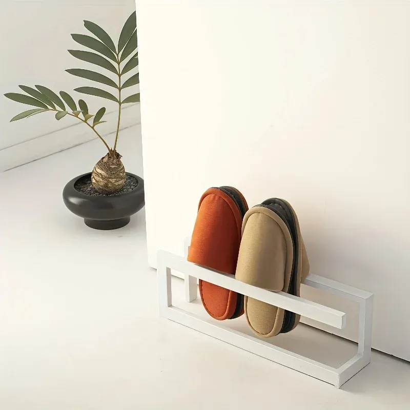 No-Drill Wall Slipper Rack 6