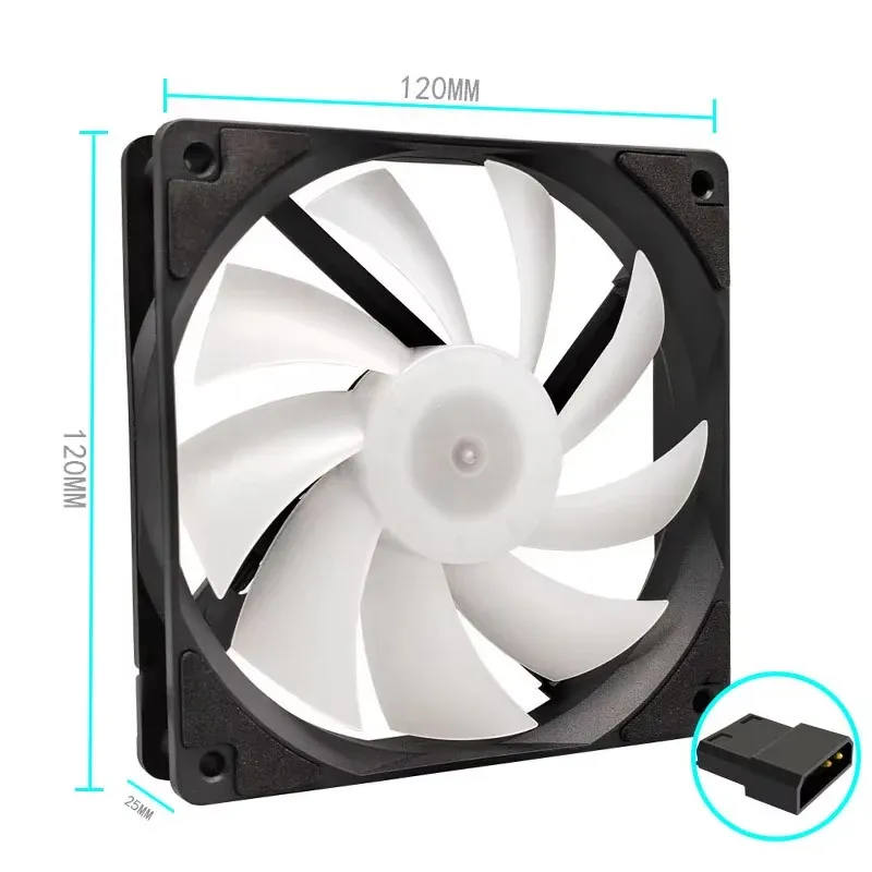 120mm RGB Gaming Case Fan 4