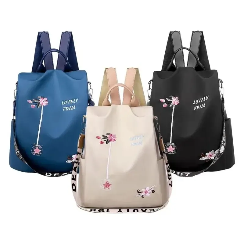 Waterproof Anti-Theft Women's Backpack 1