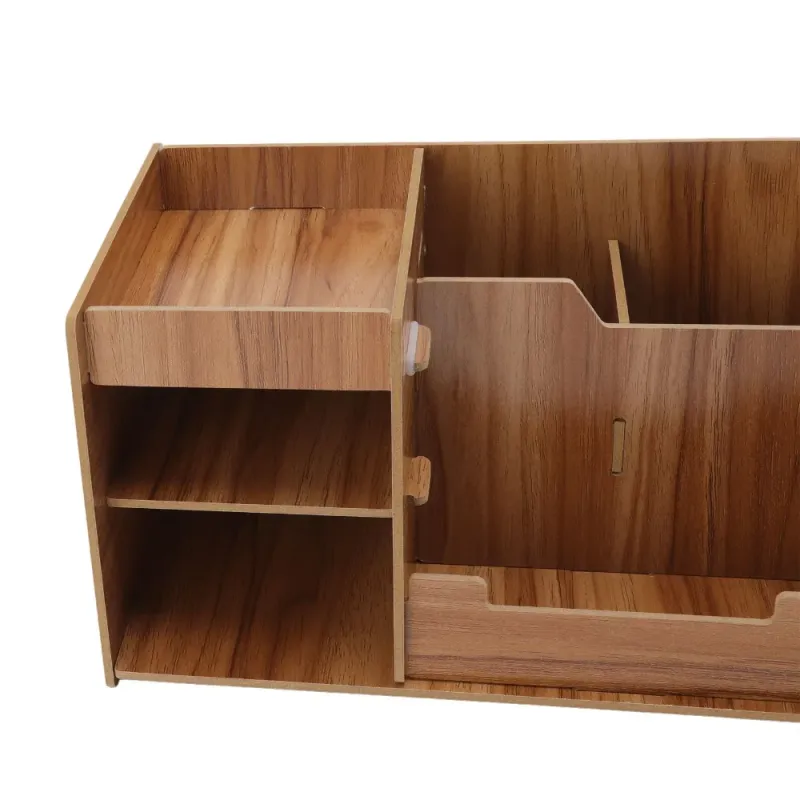 Wooden Multi-Layer Desk Organizer 2