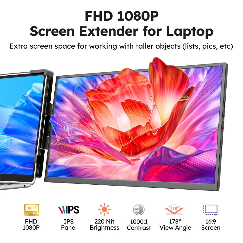15.6" FHD Portable Monitor 3