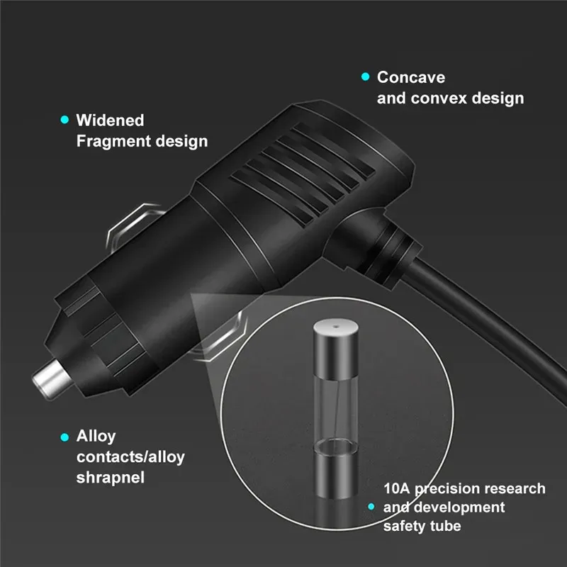 3-in-1 USB-C Car Charger 120W 5