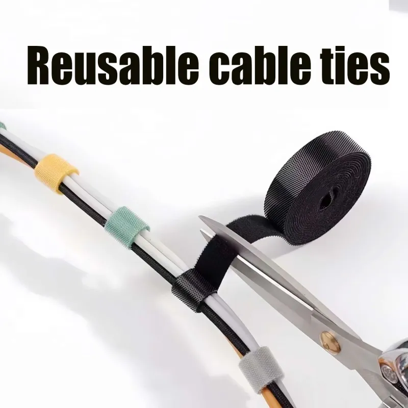 TUTI Nylon Reusable Wire Ties 0.78" 4