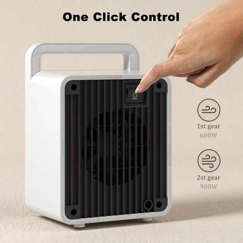 Mini 600W PTC Ceramic Desk Heater 4