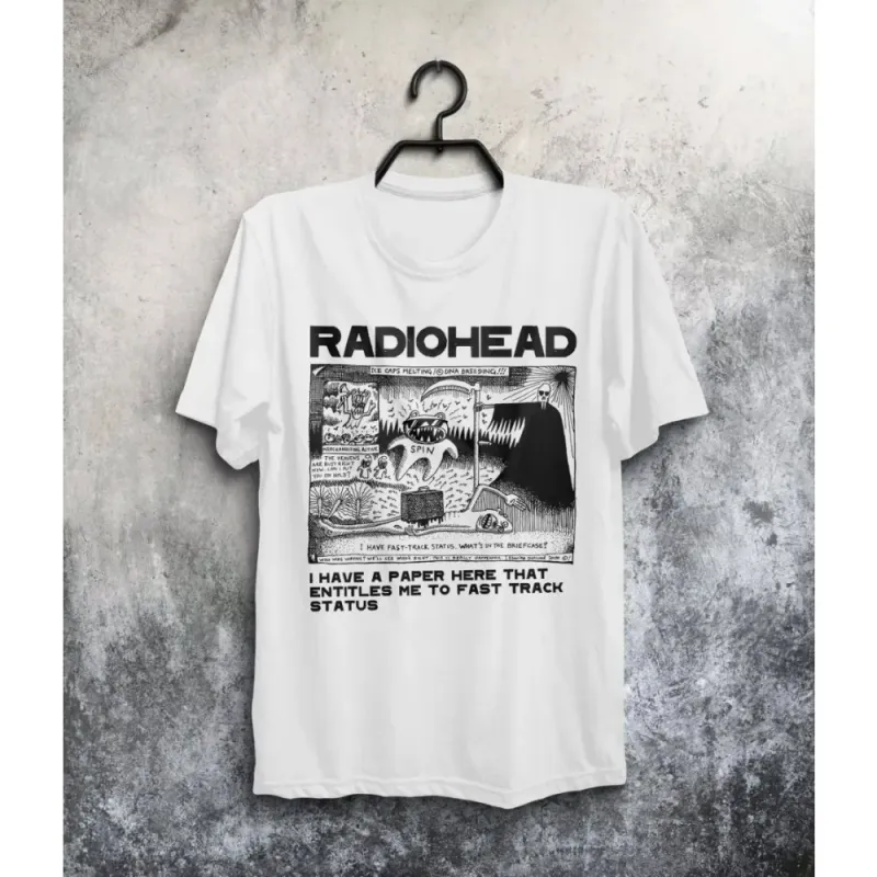 Винтажная футболка Radiohead The Bends 2