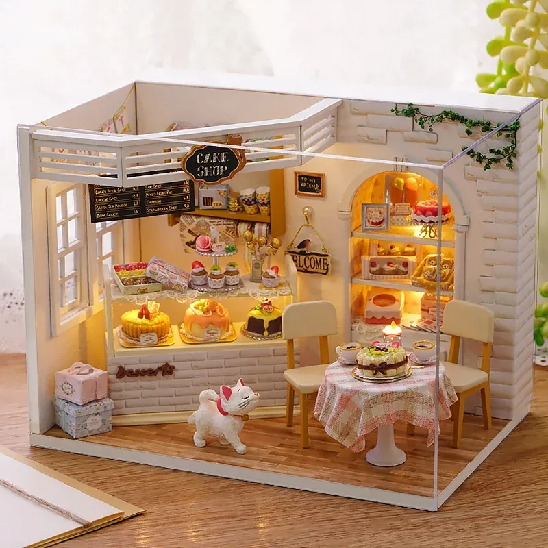 DIY Miniature Dollhouse 3D Puzzle Kit 5