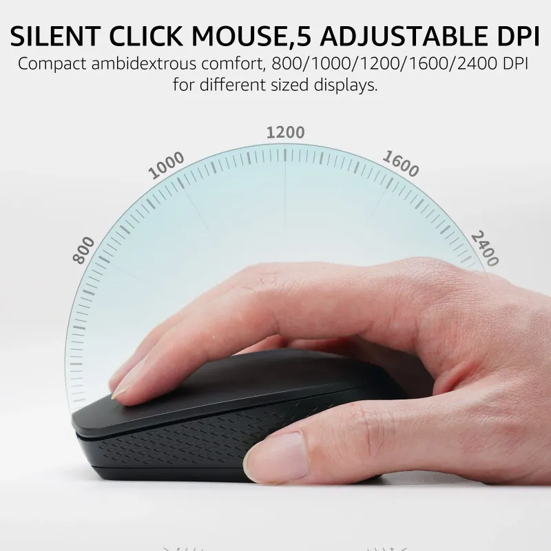 Rapoo Slim Multi-Mode Wireless Combo 5