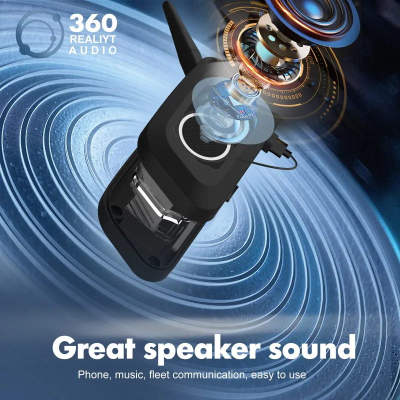 XINOWY V6 Plus Motorcycle Bluetooth Headset 2