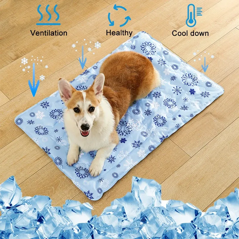 Dog Cooling Mat Summer Pet Pad 1