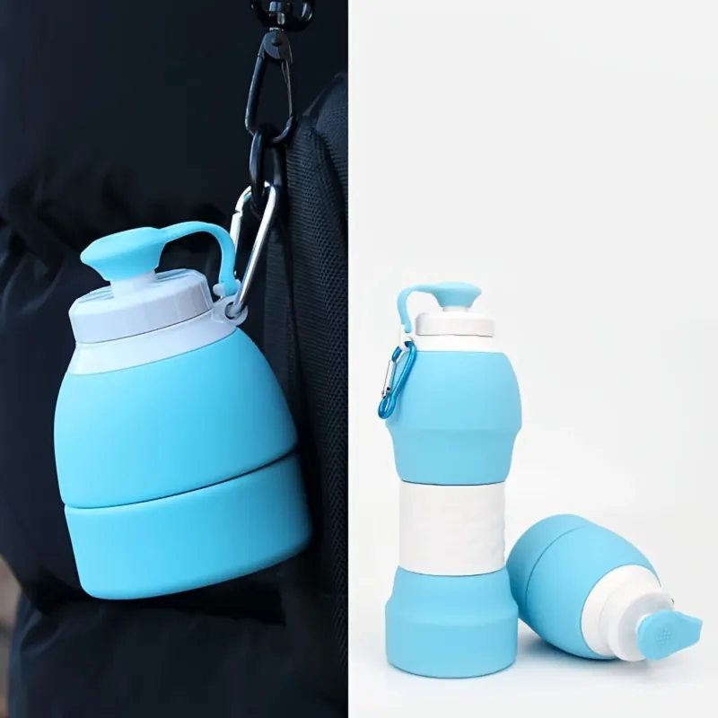 Collapsible Silicone Sports Bottle 1