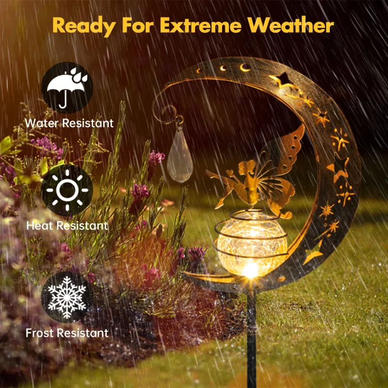Moon Fairy Solar Garden Lights 5