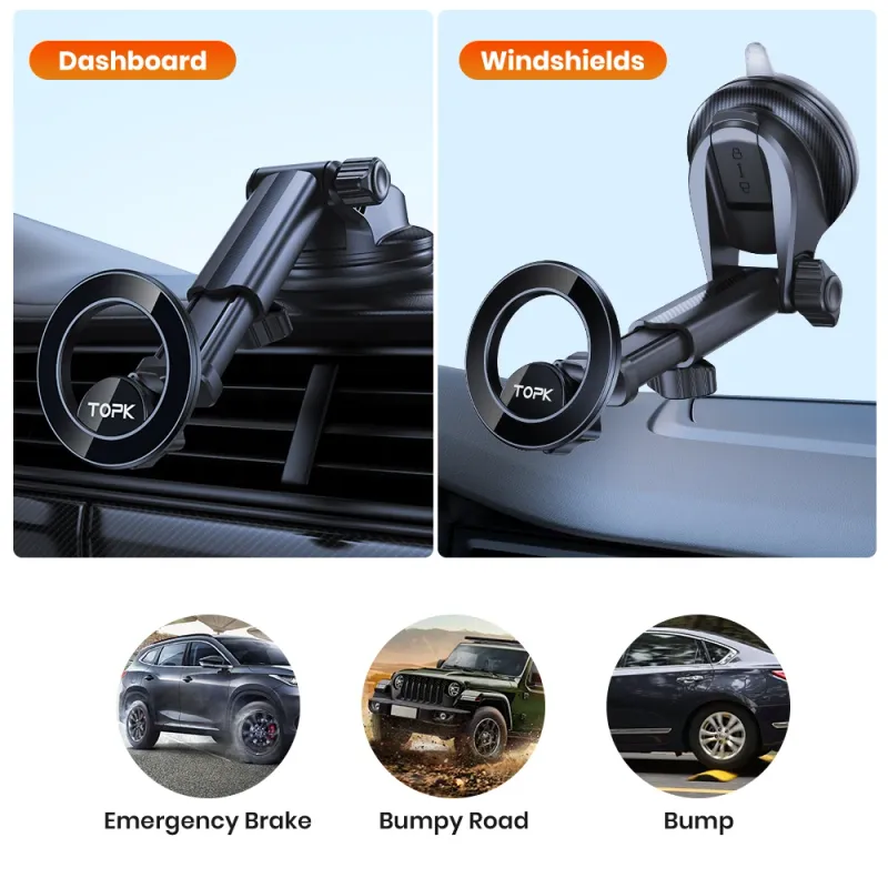 TOPK MagSafe Car Phone Holder 6
