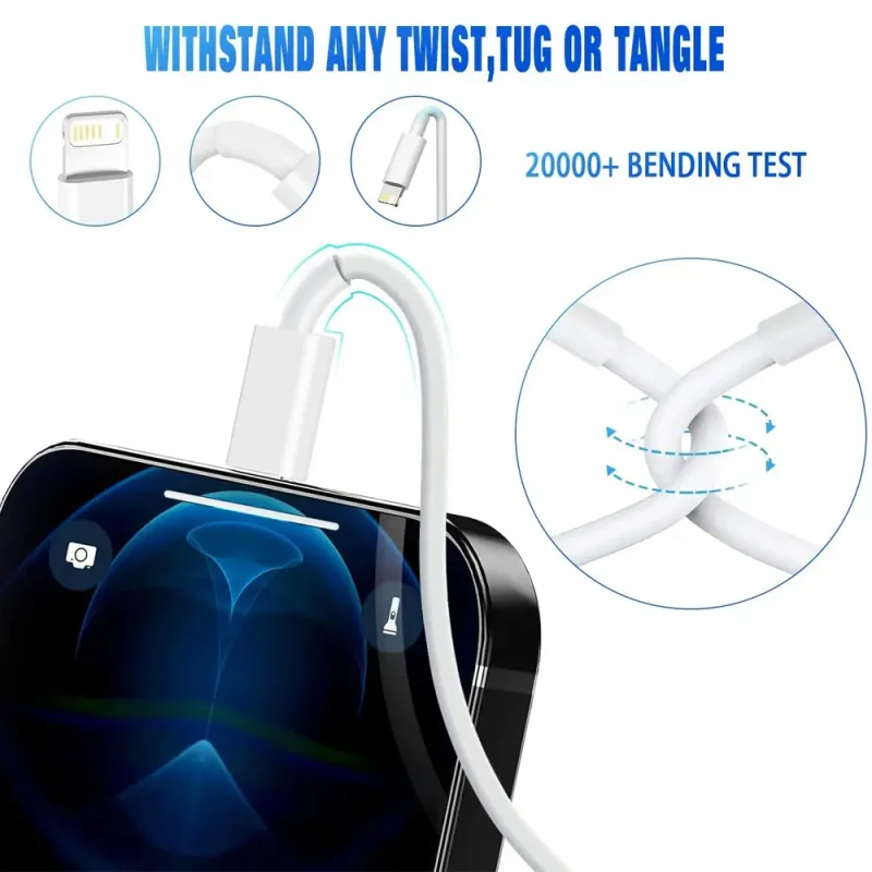 MFi Certified iPhone Lightning Cable 3