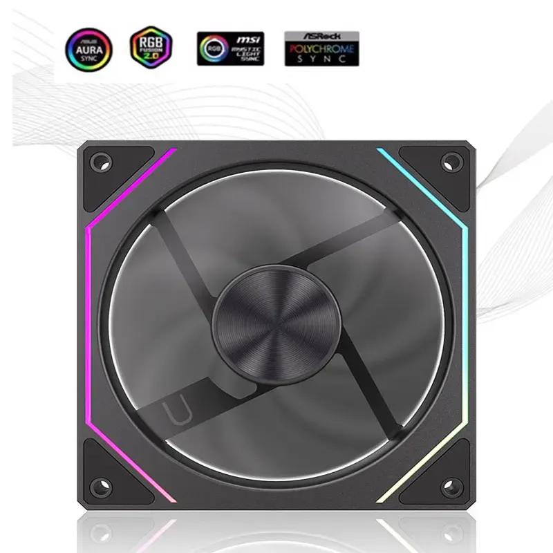 Teucer PRISM 5 PRO 120mm ARGB PWM Fan 3