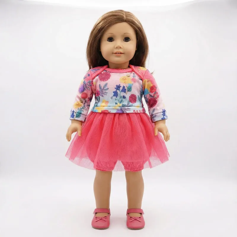 Spring Flower Dress for 18" Reborn Doll 6
