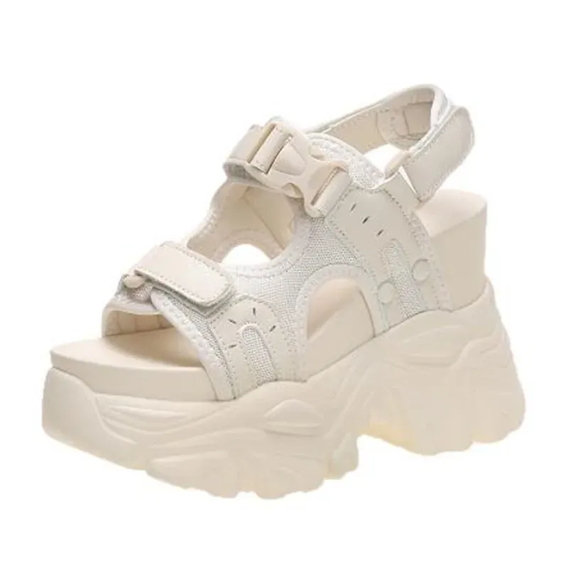 Chunky Platform Wedge Sandals Women 3