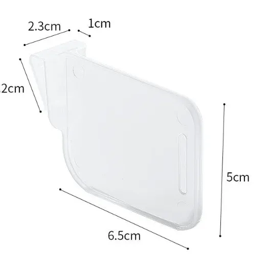 4PCS Adjustable Fridge Dividers Organizer Set 5