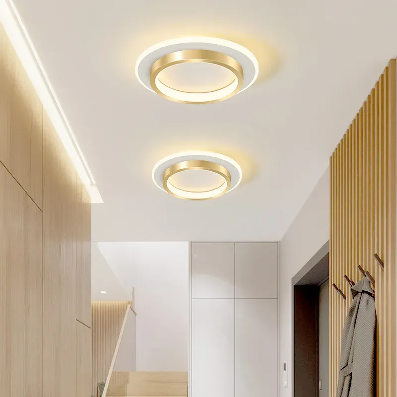 Сучасний LED круглий вбудований потолочний світильник 2