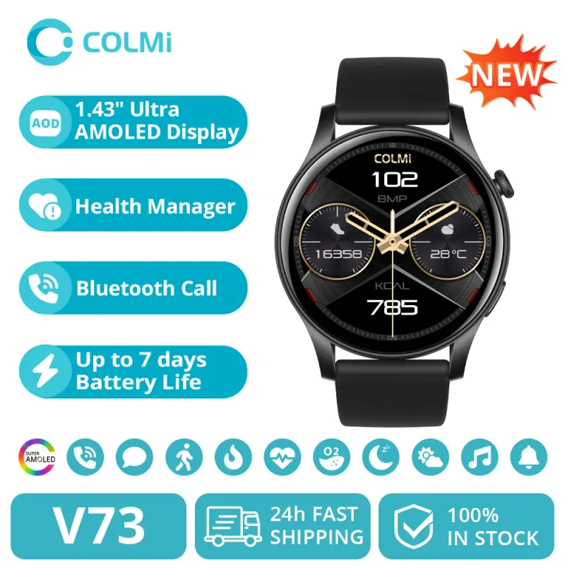 COLMI V73 Smartwatch with AMOLED Display 1