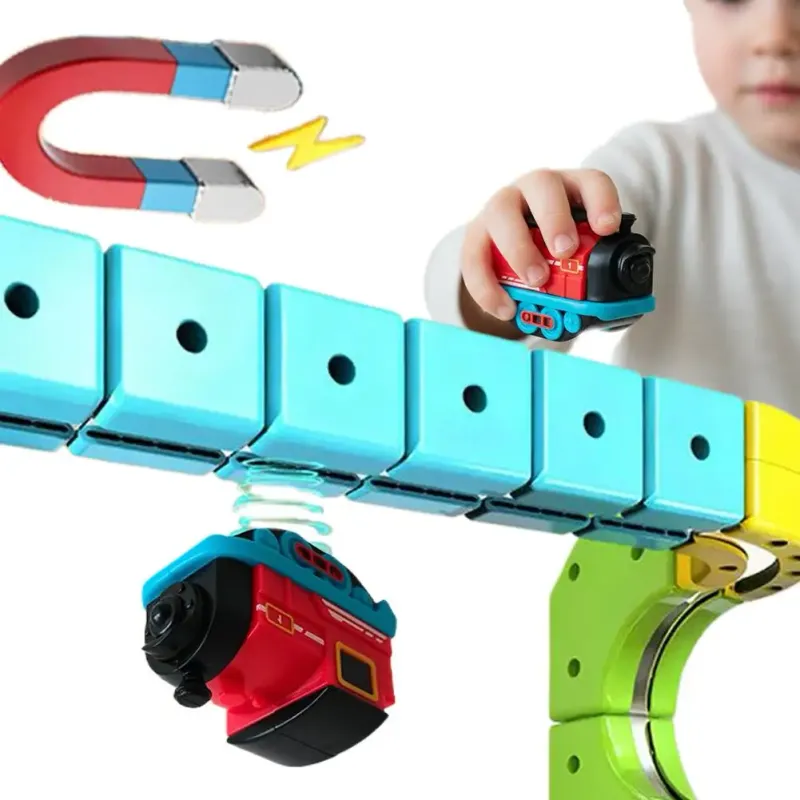 Magical Orbital Cube DIY Train Building Set 2