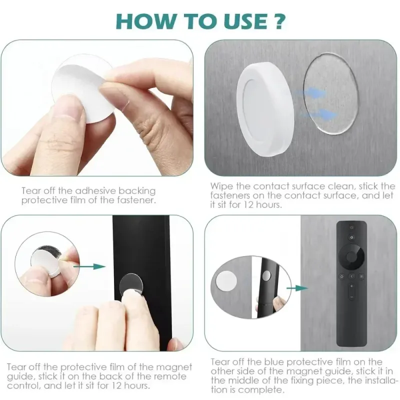 Strong Magnetic Wall Hooks Set 6